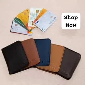 Men's leather wallet