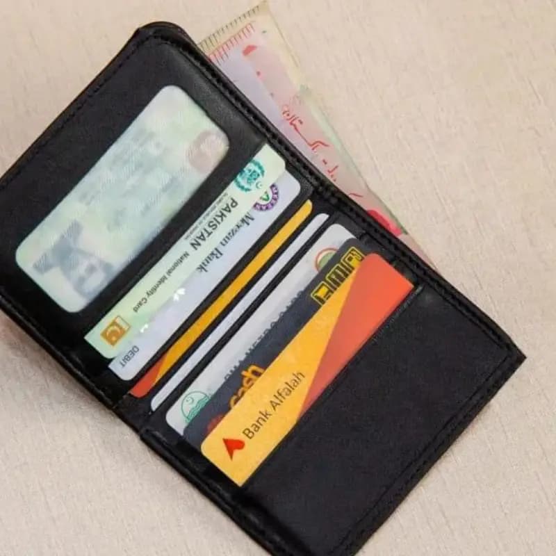 Men's leather wallet
