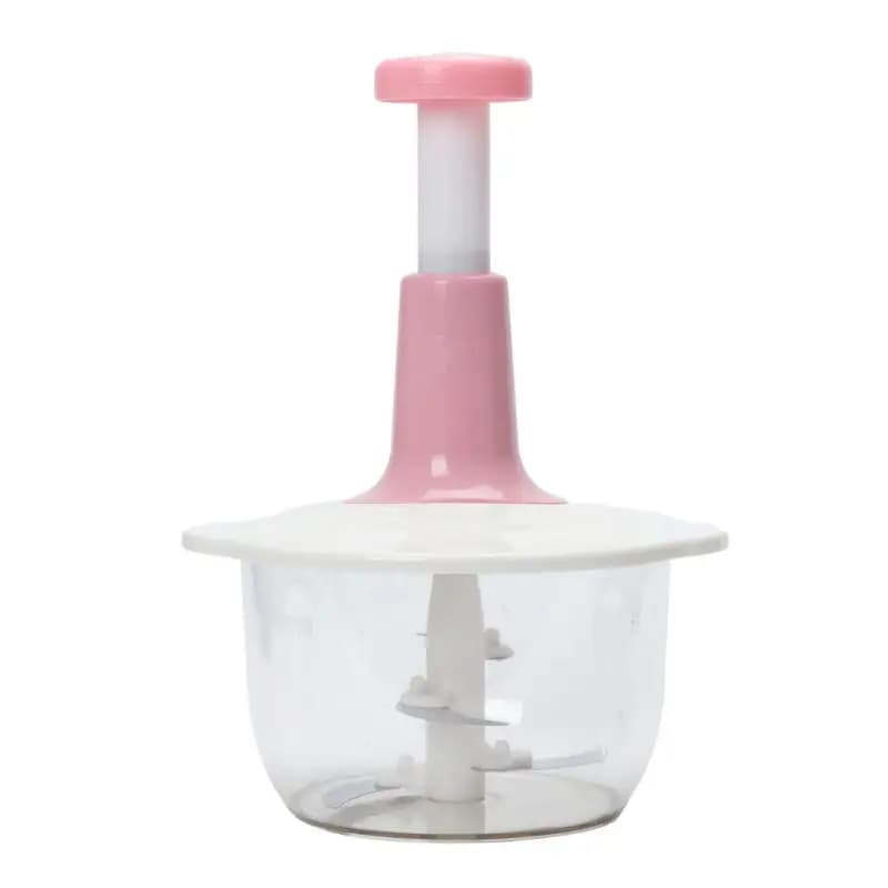 Versatile manual food chopper