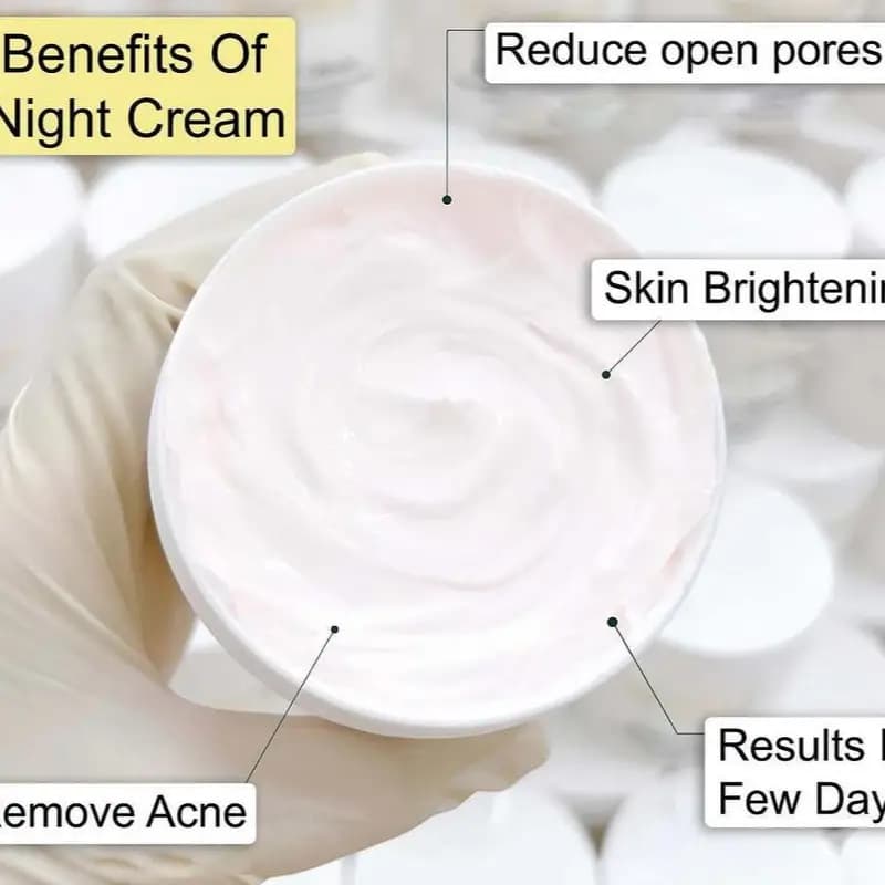 Whitening night cream 50mg