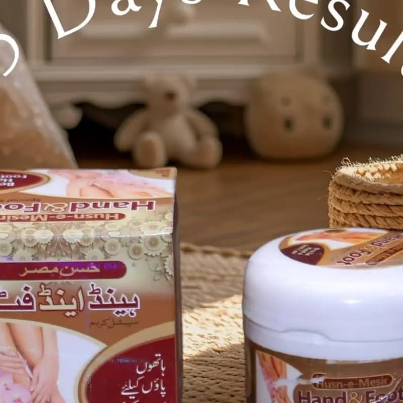 Hand and foot whitening cream