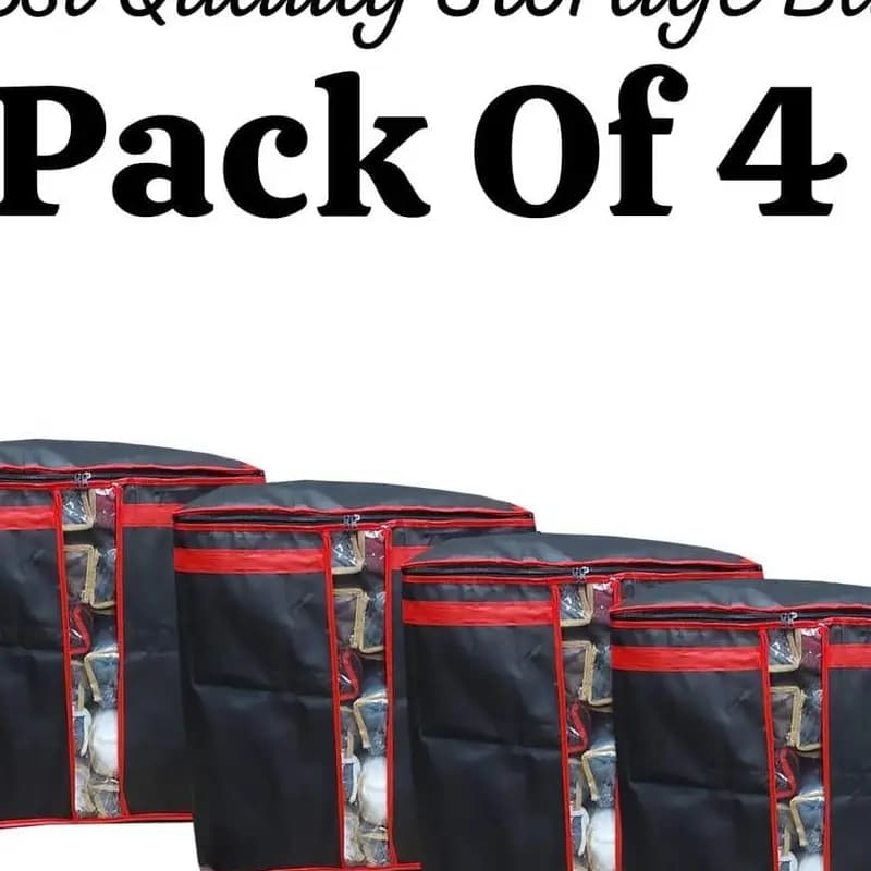 4 PCs best quality storage bags