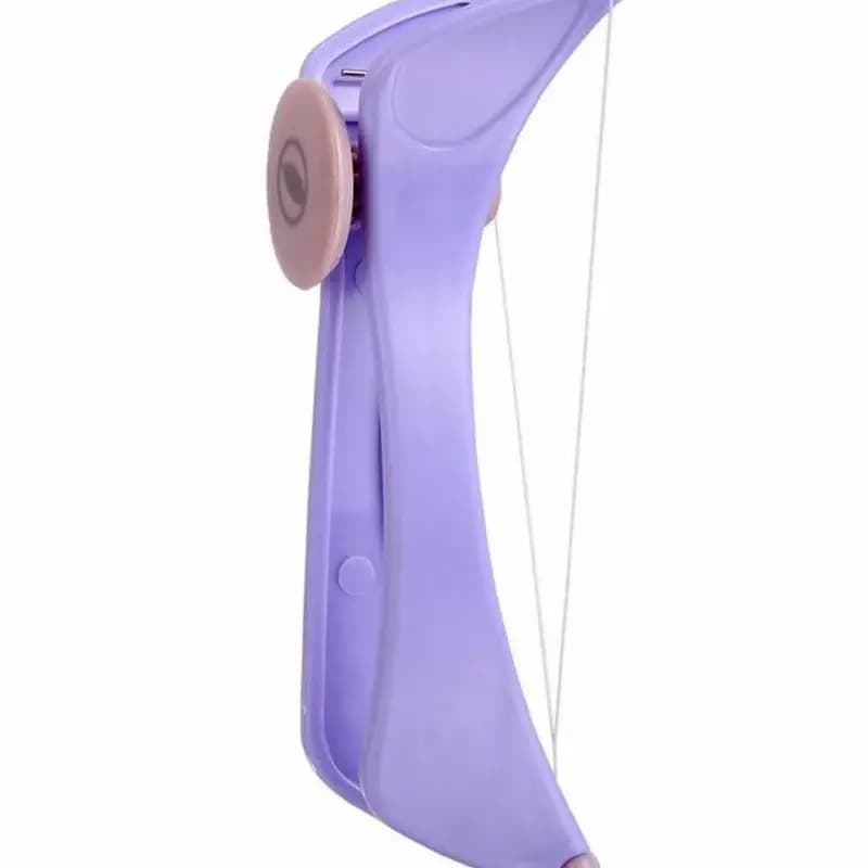 Hair threading remover machine