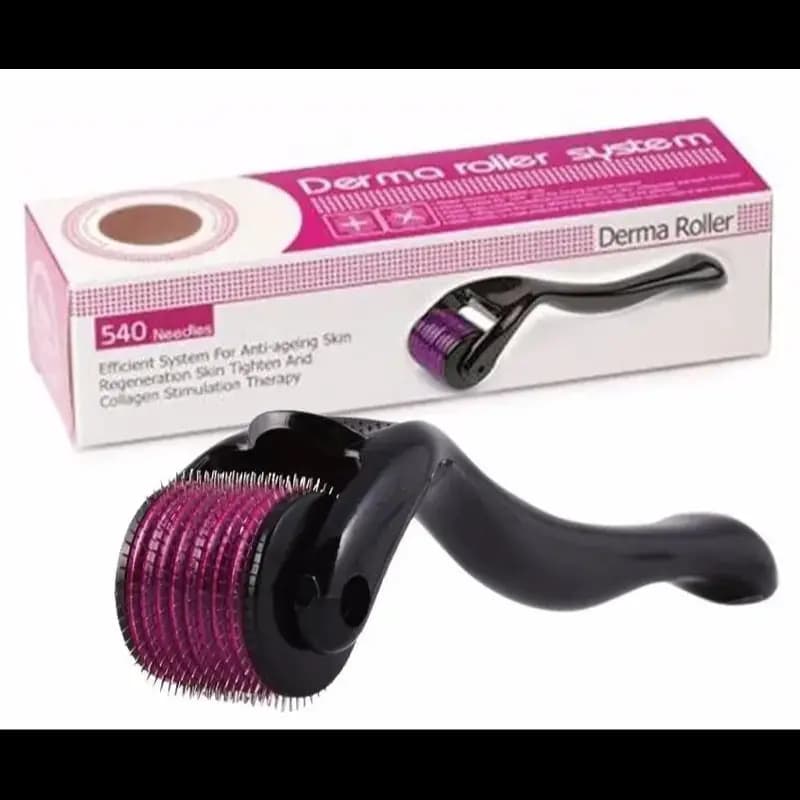 Damaged hair care derma roller