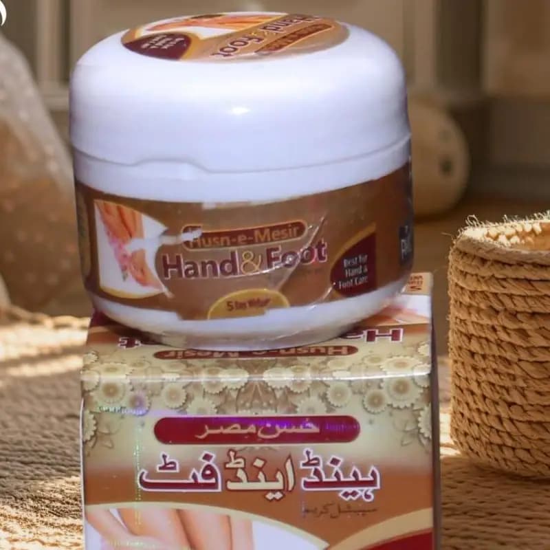 Hand and foot whitening cream