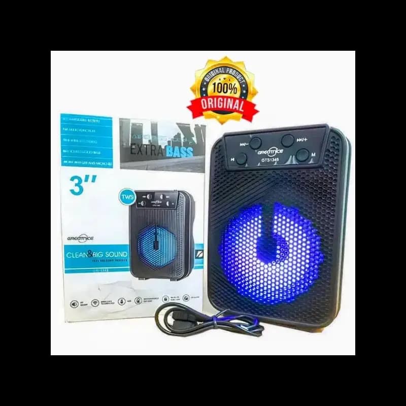 Bluetooth 5.3 mp3 function stereo speaker