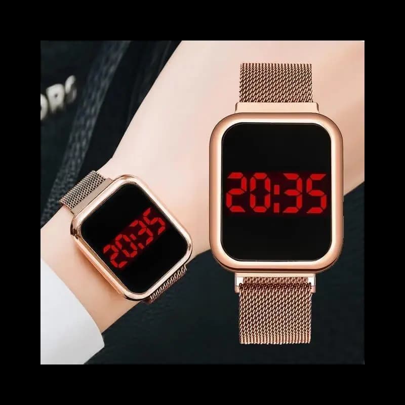 LED magnet watch