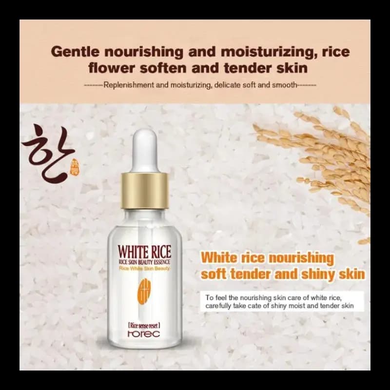 Rice serum for anti aging face, 15 ml