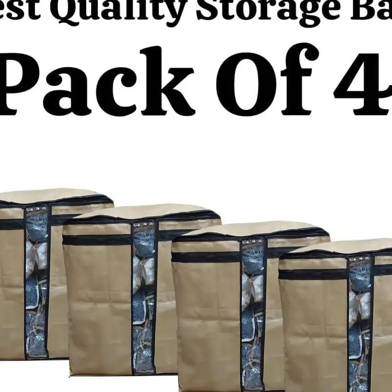 4 PCs best quality storage bags